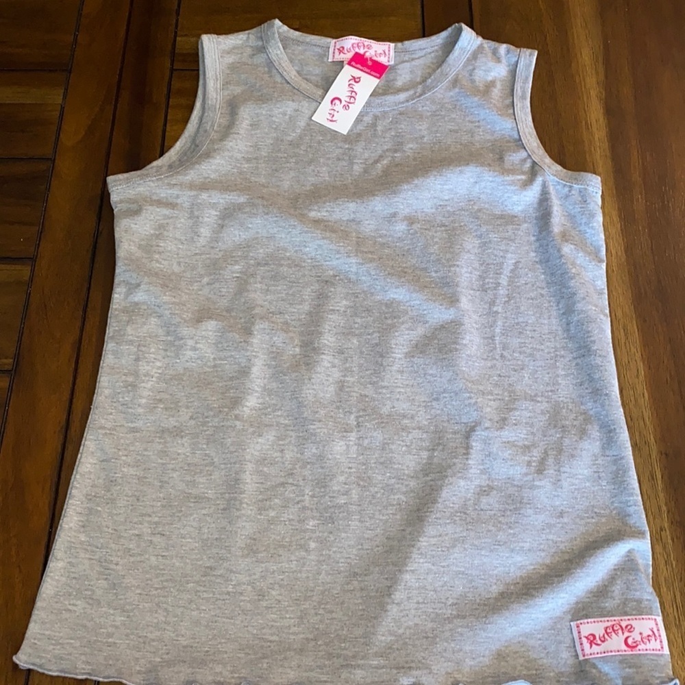 Ruffle girl new without tags Shirt